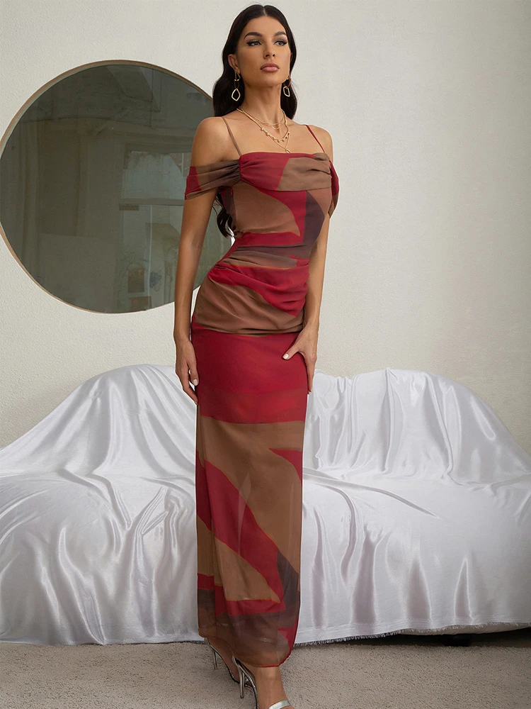 DEIVE TEGER New Fashion Style Women's Sexy Slash Neck Spaghetti Strap Backless Bodycon Long Elegant Dress Party Chic Women Dress
DEIVE TEGER New Fashion Style Women's Sexy Slash Neck Spaghetti Strap Backless Bodycon Long Elegant Dress Party Chic Women Dress