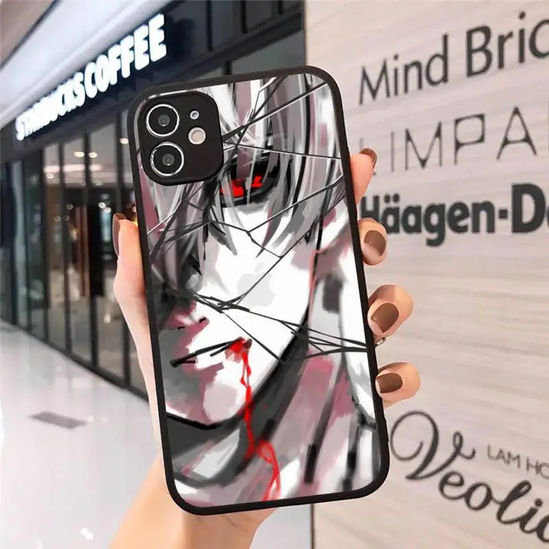 Tokyo Ghoul anime cartoon Phone Cases Matte Transparent for iPhone 7 8 11 12 s mini pro X XS XR MAX Plus cover funda
Tokyo Ghoul anime cartoon Phone Cases Matte Transparent for iPhone 7 8 11 12 s mini pro X XS XR MAX Plus cover funda