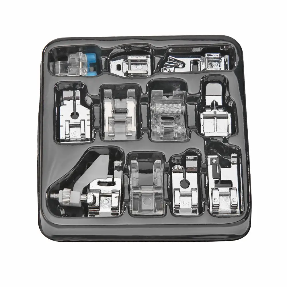 11 шт. прижимные лапки для швейной машины, лапки для Brother Singer Janome, аксессуары для домашнего шитья из нержавеющей стали, лапка для шитья кнопок
11 шт. прижимные лапки для швейной машины, лапки для Brother Singer Janome, аксессуары для домашнего шитья из нержавеющей стали, лапка для шитья кнопок