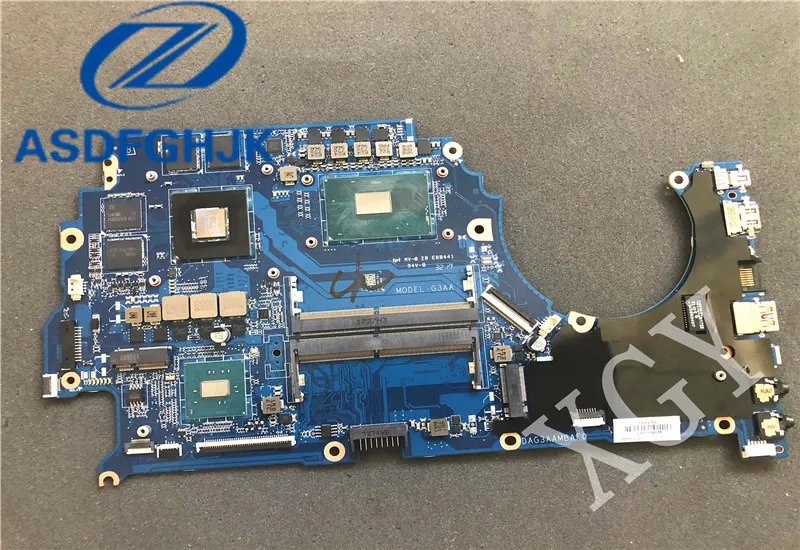 Laptop motherboard 929481-601 For HP Qmen TPN-Q194 15-CE 15T-CE motherboard G3AA DAG3AAMBAE0 DDR4 GTX1050Ti 4GB i7-7700HQ
Laptop motherboard 929481-601 For HP Qmen TPN-Q194 15-CE 15T-CE motherboard G3AA DAG3AAMBAE0 DDR4 GTX1050Ti 4GB i7-7700HQ