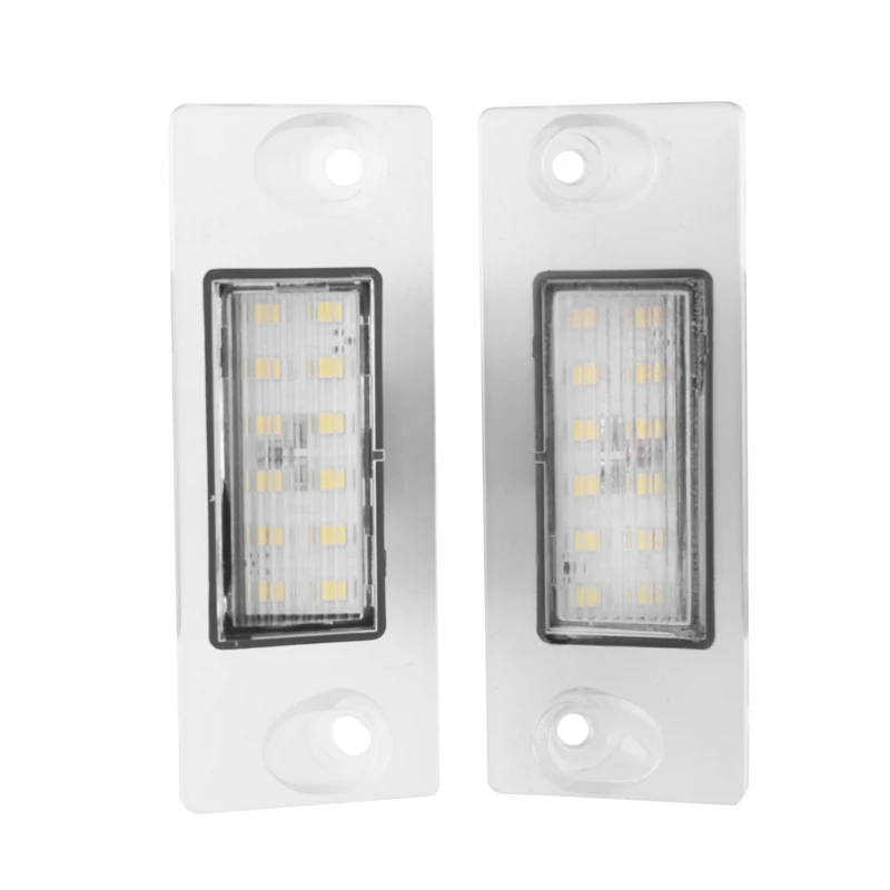 

NEW-Car Number License Plate Lights Lamp for A4 B5 95-01 S5 B5 A3 8L S3 Sportback A4 S4 Avant 95-99 Xenon White