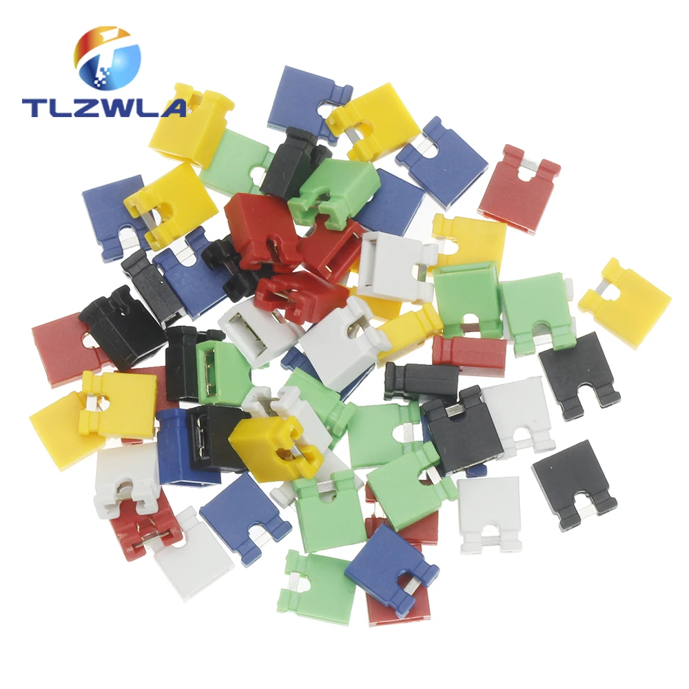 100PCS 2.54mm Jumper Cap Pin Header Jumper Blocks Connector For Circuit Board 2.54 Spacing
100PCS 2.54mm Jumper Cap Pin Header Jumper Blocks Connector For Circuit Board 2.54 Spacing