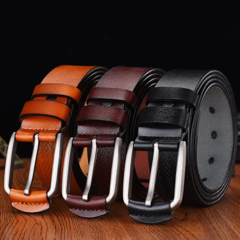 new Men's belt high quality genuine leather belt luxury designer belts cowskin fashion Strap male Jeans for man Waist Belt
new Men's belt high quality genuine leather belt luxury designer belts cowskin fashion Strap male Jeans for man Waist Belt