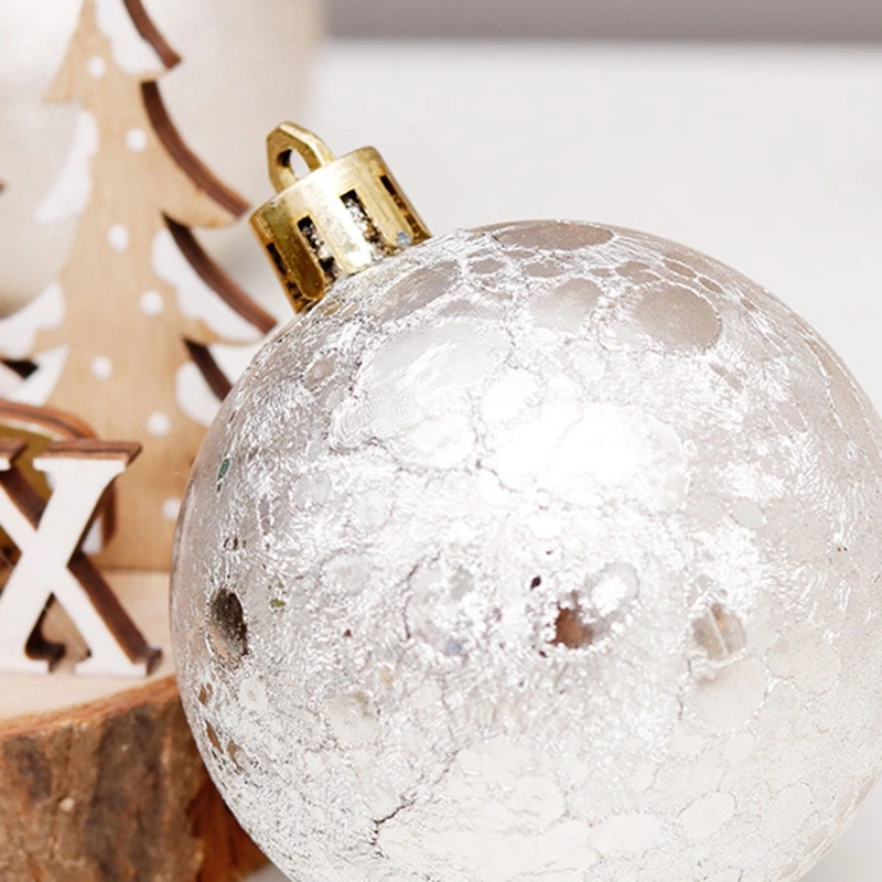 30pcs 6cm Christmas Balls Decoration Gold Transparent Hanging Xmas Tree Ornament
30pcs 6cm Christmas Balls Decoration Gold Transparent Hanging Xmas Tree Ornament
