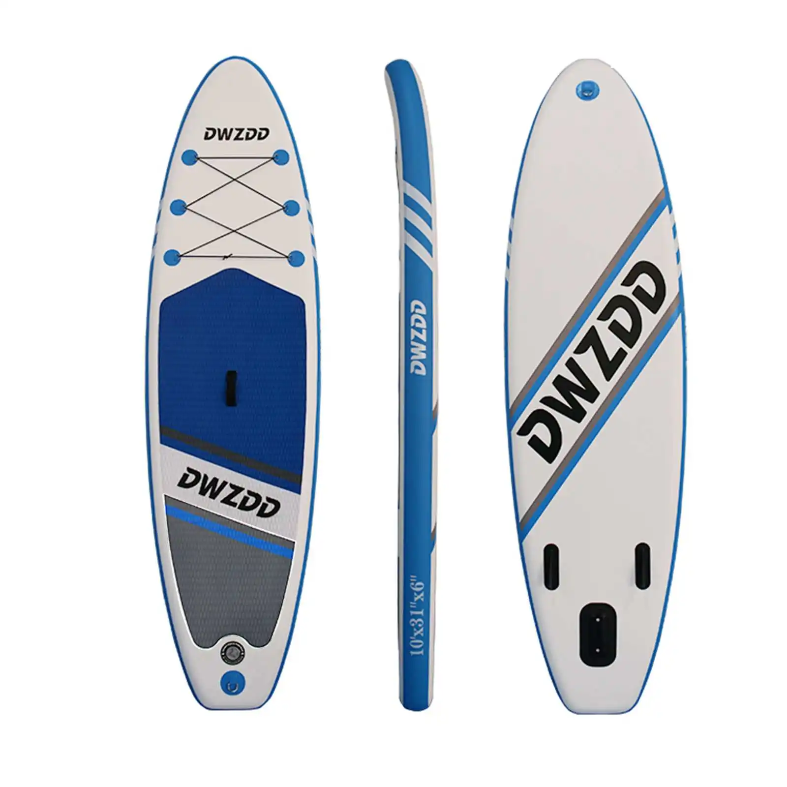 305x81x15cm Inflatable Stand Up Paddle Board with Inflatable Valve Backpack Waterproof Bag Surfboard Kayak Surf Set for Swimming
305x81x15cm Inflatable Stand Up Paddle Board with Inflatable Valve Backpack Waterproof Bag Surfboard Kayak Surf Set for Swimming