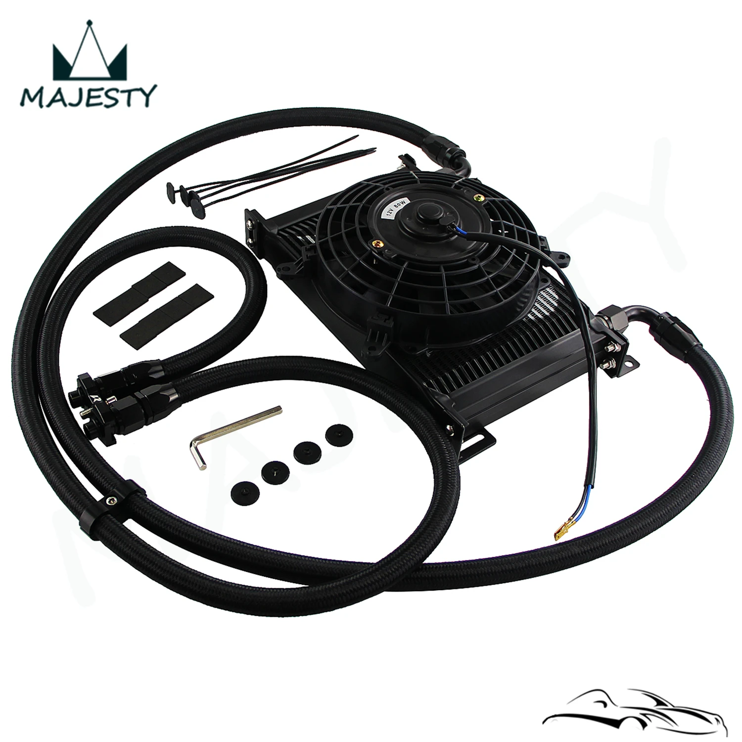 Комплект масляного радиатора AN10 25 рядов, подходит для BMW 08 + E82 BMW 135i + вентилятор 7 дюймов
Комплект масляного радиатора AN10 25 рядов, подходит для BMW 08 + E82 BMW 135i + вентилятор 7 дюймов