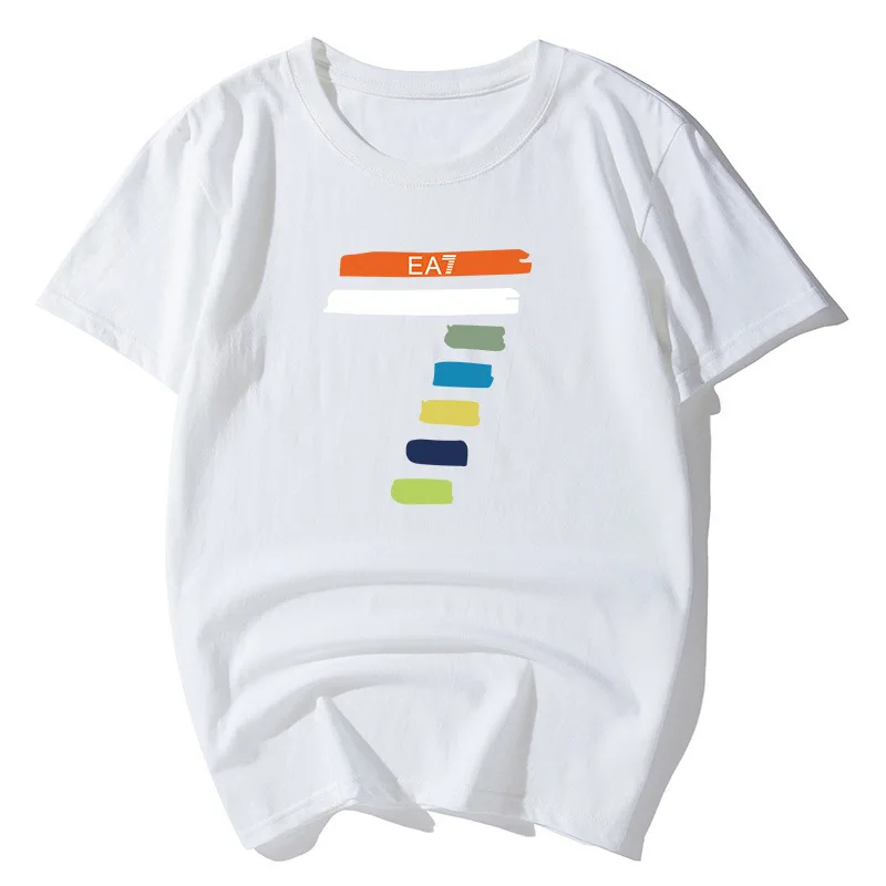 2021 spring/summer new men's short-sleeved t-shirt Korean version of the trend loose tide brand men's T-shirt 
2021 spring/summer new men's short-sleeved t-shirt Korean version of the trend loose tide brand men's T-shirt