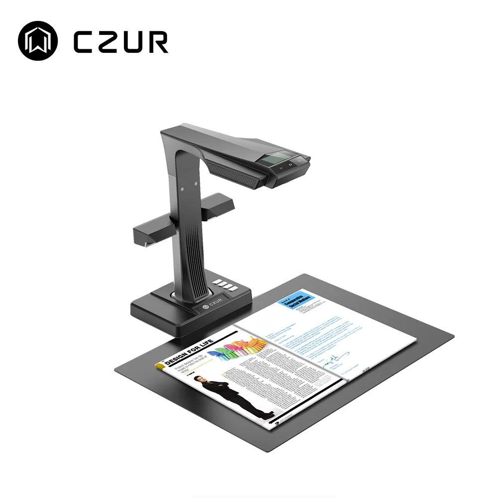 CZUR ET16 Plus A3 Book Scanner Fast Speed , Max A3 Size Document Support OCR Function Compatible with Windows Mac for Office
CZUR ET16 Plus A3 Book Scanner Fast Speed , Max A3 Size Document Support OCR Function Compatible with Windows Mac for Office