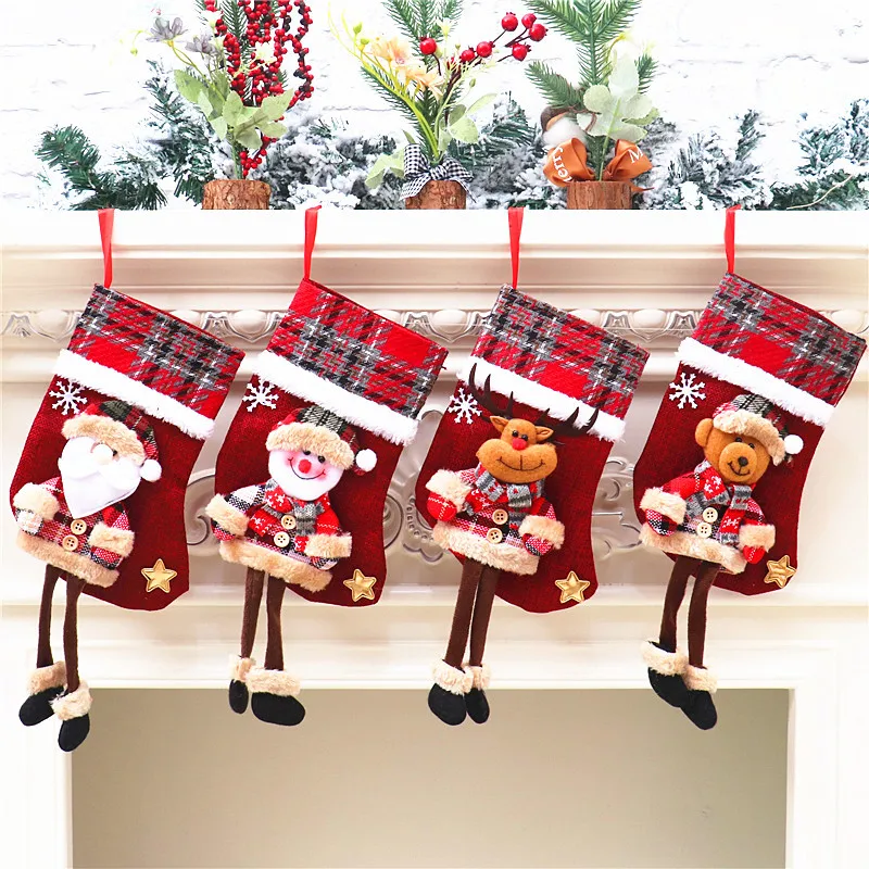 Christmas Stocking Christmas Tree Decor Pendant Linen Cloth Stocking Custom Name Christmas Gifts Holiday Stocking For Kids Gift
Christmas Stocking Christmas Tree Decor Pendant Linen Cloth Stocking Custom Name Christmas Gifts Holiday Stocking For Kids Gift