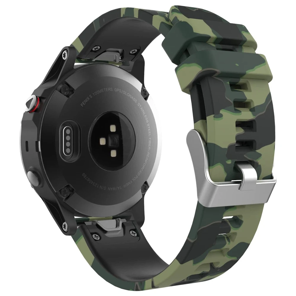 Yayuu Band for Garmin Fenix 6/Fenix 5/5 Plus/Forerunner 935/Approach S60/Quatix 5 Quick Release Printed Silicone Watch Strap 
Yayuu Band for Garmin Fenix 6/Fenix 5/5 Plus/Forerunner 935/Approach S60/Quatix 5 Quick Release Printed Silicone Watch Strap
