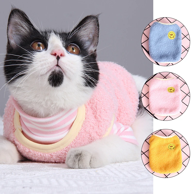 Fleece Pullover Pet Clothes Cute Wavy Double-sided Puppy Kitten Coats Sweater for Small Medium Dogs Cats Warm Winter Outfit
Fleece Pullover Pet Clothes Cute Wavy Double-sided Puppy Kitten Coats Sweater for Small Medium Dogs Cats Warm Winter Outfit