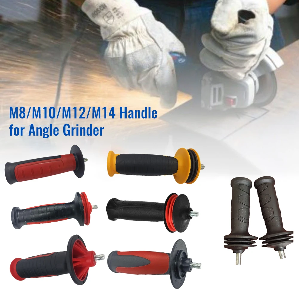 8mm-14mm Angle Grinder Handle Repair Workshop Thread Non-slip Auxiliary Handle For Angle Grinder M8 M10 M12 M14 For Bosch Makita
8mm-14mm Angle Grinder Handle Repair Workshop Thread Non-slip Auxiliary Handle For Angle Grinder M8 M10 M12 M14 For Bosch Makita