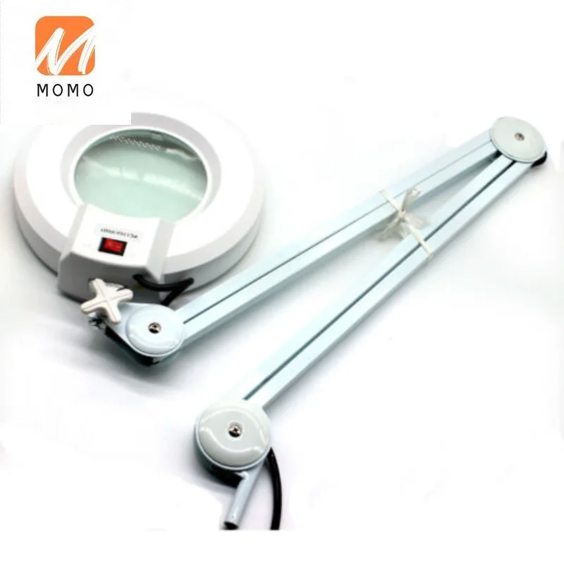 New LED Desk Clamp Mount Magnifier Lamp Light Magnifying Glass Lens 8x Diopter. 
New LED Desk Clamp Mount Magnifier Lamp Light Magnifying Glass Lens 8x Diopter.