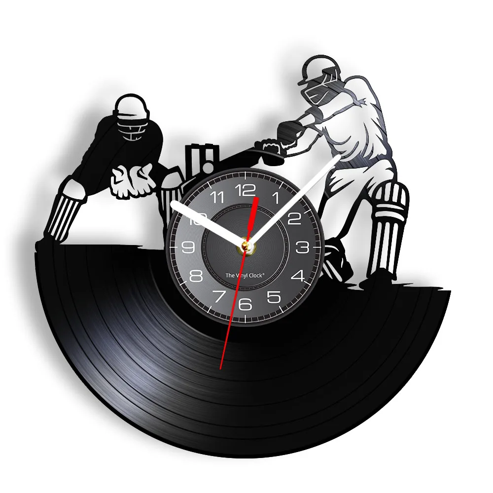Cricket Player Vinyl Record Wall Clock Sports Room Decor Carved Music Album Longplay Clock Retro Timepieces Cricket Fan Gift
Cricket Player Vinyl Record Wall Clock Sports Room Decor Carved Music Album Longplay Clock Retro Timepieces Cricket Fan Gift