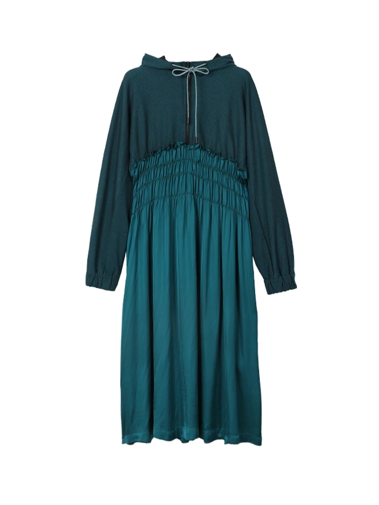 2020 Original Design New Spring Women Vintage Elegant Casual Loose Long Sleeve Hooded Midi Dresses vestidos 
2020 Original Design New Spring Women Vintage Elegant Casual Loose Long Sleeve Hooded Midi Dresses vestidos