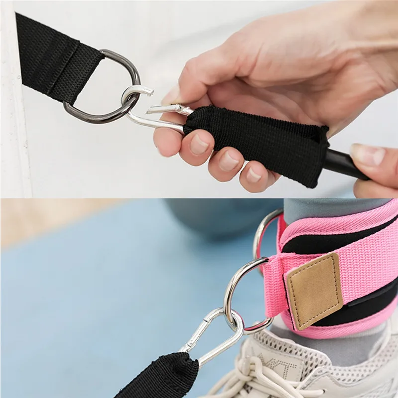 Pull Rope Ankle Strap Door Anchor Fittings Elastic Leggings buckle Butt Lift Exercise Band With Foot Ring Ankle Strap Sets
Pull Rope Ankle Strap Door Anchor Fittings Elastic Leggings buckle Butt Lift Exercise Band With Foot Ring Ankle Strap Sets