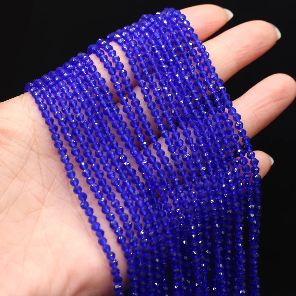 Blue Beads Natural Semi-precious Stones Spinel 3mm Small Round Bead for Men Girl Women Jewelry Making DIY Bracele Necklace Gift
Blue Beads Natural Semi-precious Stones Spinel 3mm Small Round Bead for Men Girl Women Jewelry Making DIY Bracele Necklace Gift