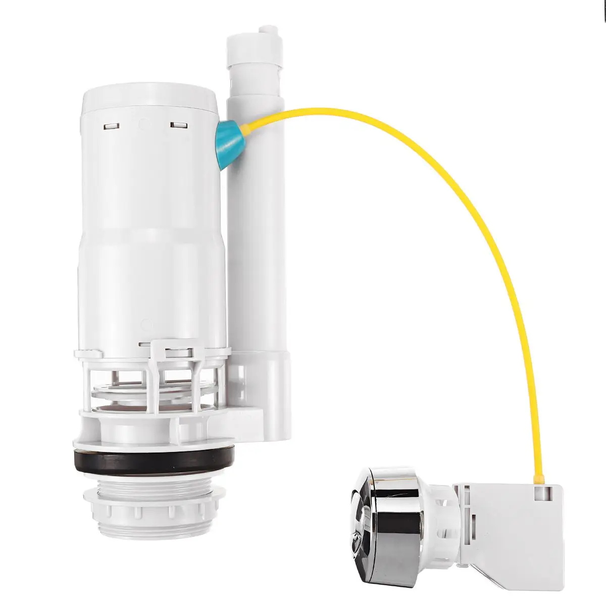 Toilet Tank Fittings Kit Dual-flush Toilet Repair Kit Suitable For One-piece Toilet ABS Plastic 
Toilet Tank Fittings Kit Dual-flush Toilet Repair Kit Suitable For One-piece Toilet ABS Plastic