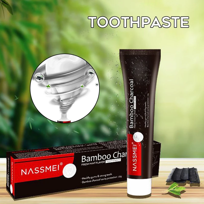 Bamboo Charcoal Toothpaste Teeth Whitening Teeth Whitener Stains Remover Teeth Cleaning Teeth Care for Adults 105g SUB Sale
Bamboo Charcoal Toothpaste Teeth Whitening Teeth Whitener Stains Remover Teeth Cleaning Teeth Care for Adults 105g SUB Sale