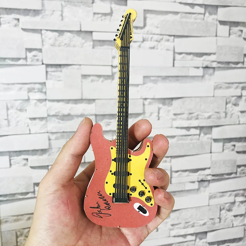 Guitar Paper Model Three-dimensional Jigsaw Puzzle Free Cutting And Glue Free Easy Assembly Without Hurting Hands Diy
Guitar Paper Model Three-dimensional Jigsaw Puzzle Free Cutting And Glue Free Easy Assembly Without Hurting Hands Diy
