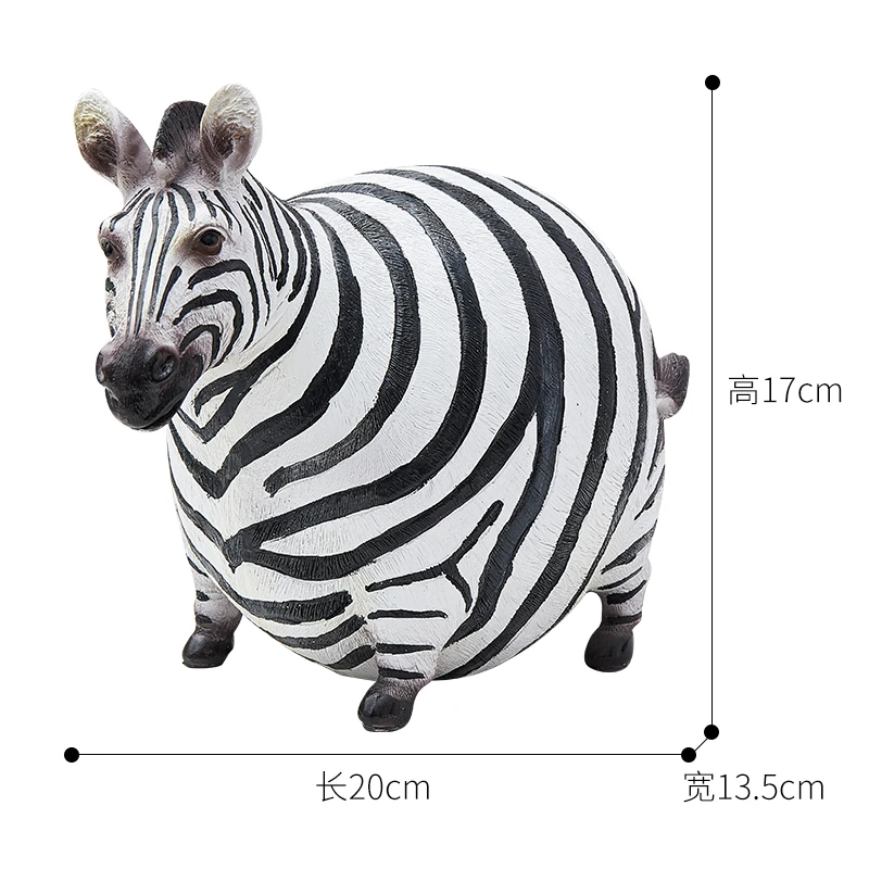 Nordic Ins Fat Zebra Resin Animal Figurines Ornaments Animal Model Desk Decor Home Decoration Accessories Modern Room Decoration
Nordic Ins Fat Zebra Resin Animal Figurines Ornaments Animal Model Desk Decor Home Decoration Accessories Modern Room Decoration