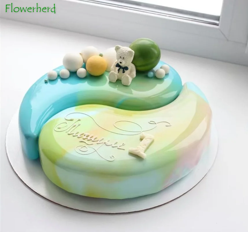 Mousse Cake Silicone Mold Yin Yang Tai Chi Baking Tools Handmade Soap French Dessert Mold Cake Decoration Tools Cake Pop Mold
Mousse Cake Silicone Mold Yin Yang Tai Chi Baking Tools Handmade Soap French Dessert Mold Cake Decoration Tools Cake Pop Mold