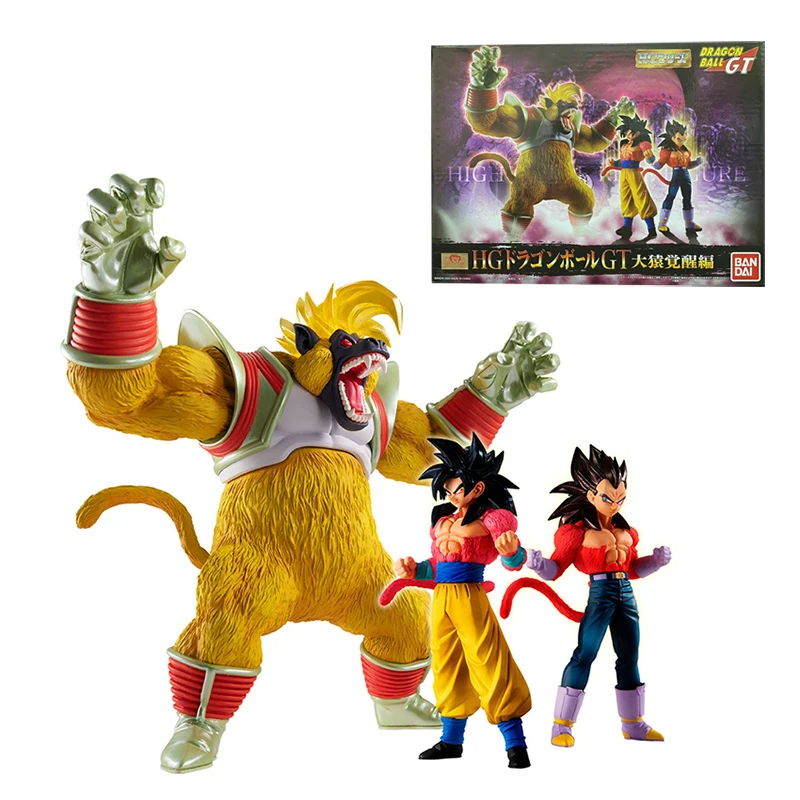 Bandai Pb Hg игрушка гачапон Dragon Ball Gt Аниме фигурки, Golden Great Ape Super Saiyan 4 Goku Vegeta, фигурки, игрушки для мальчиков 
Bandai Pb Hg игрушка гачапон Dragon Ball Gt Аниме фигурки, Golden Great Ape Super Saiyan 4 Goku Vegeta, фигурки, игрушки для мальчиков