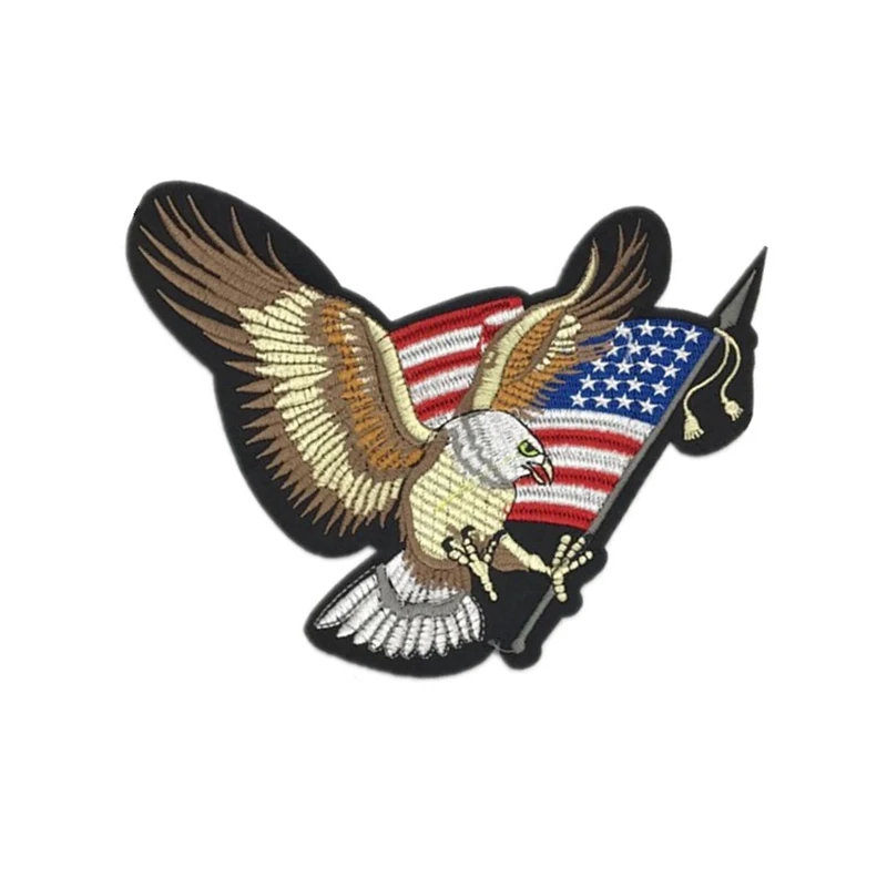Jeans cloth patch patch wing skeleton eagle flag street punk European and American cloth embroidery
Jeans cloth patch patch wing skeleton eagle flag street punk European and American cloth embroidery