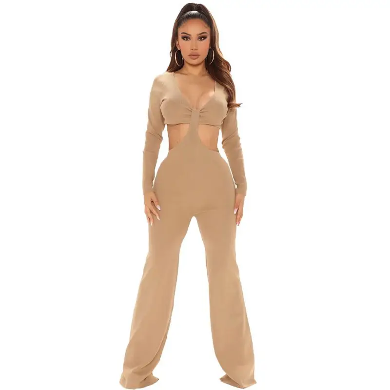 Sexy Long Sleeve Backless Bodycon Rompers Womens Jumpsuit Knit Rib 2021 Fall Overalls One Piece Club Birthday Outfits
Sexy Long Sleeve Backless Bodycon Rompers Womens Jumpsuit Knit Rib 2021 Fall Overalls One Piece Club Birthday Outfits