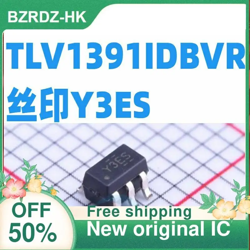 1-20PCS TLV1391IDBVR SOT23-5 Screen-printed Y3ES voltage comparator patchNew original IC
1-20PCS TLV1391IDBVR SOT23-5 Screen-printed Y3ES voltage comparator patchNew original IC