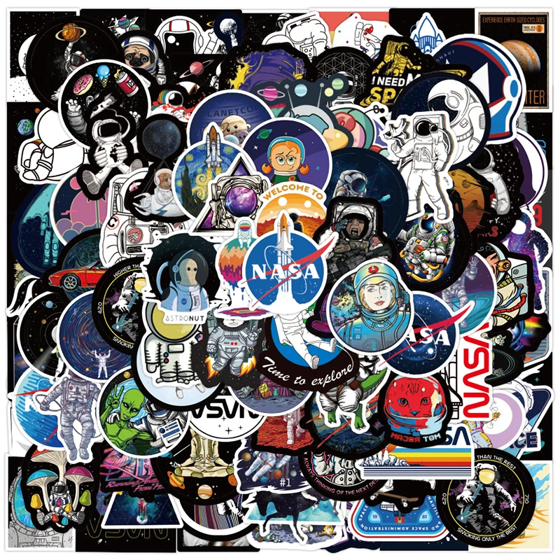 10/30/50/100PCS Cartoon Astronaut Space Explore Stickers Aesthetics Laptop Motorcycle Guitar Phone Bike Car Anime Decal Kid Toy
10/30/50/100PCS Cartoon Astronaut Space Explore Stickers Aesthetics Laptop Motorcycle Guitar Phone Bike Car Anime Decal Kid Toy