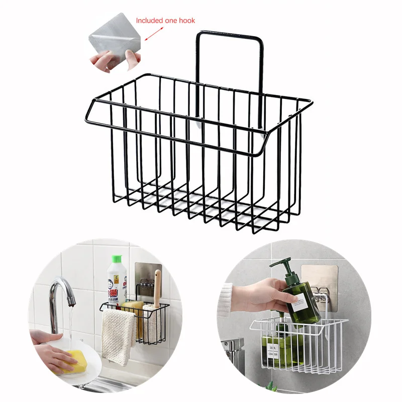 Hanging Draining Rack Storage Basket Kitchen Rag Dish Cloth Sponge Holder Storage Basket Bathroom Shampoo Towel Organizer
Hanging Draining Rack Storage Basket Kitchen Rag Dish Cloth Sponge Holder Storage Basket Bathroom Shampoo Towel Organizer