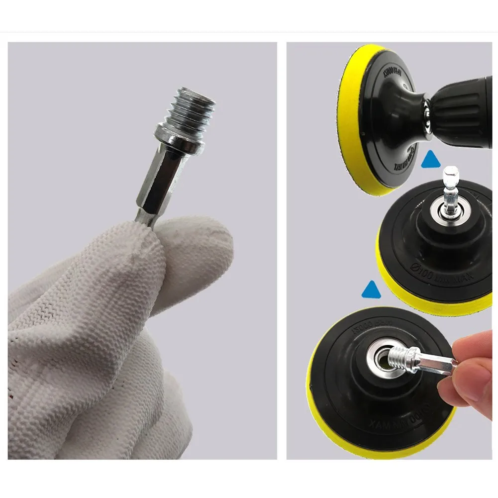 2pcs 1/4inch Hexagon Connecting Rod Adapter Electric Drill Chuck For M10 Polishing Disc Connecting Rod Power Tool Accessories
2pcs 1/4inch Hexagon Connecting Rod Adapter Electric Drill Chuck For M10 Polishing Disc Connecting Rod Power Tool Accessories