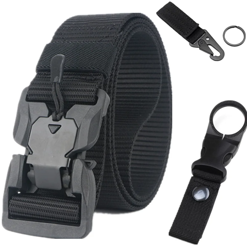 Magnetic buckle casual light versatile belt Motion Mountaineering Rock Climbing Field Military Train Outdoors Tactics
Magnetic buckle casual light versatile belt Motion Mountaineering Rock Climbing Field Military Train Outdoors Tactics