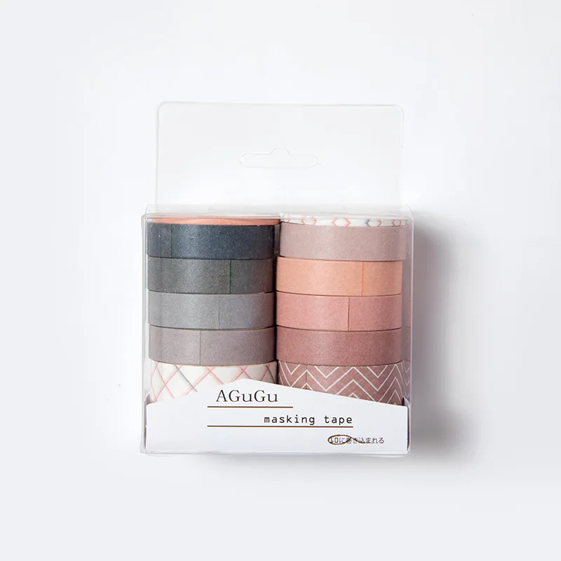 10pcs/pack Vintage England Style Washi Tape Diy Decoration Scrapbooking Planner Masking Tape Label DIY Sticker Stationery
10pcs/pack Vintage England Style Washi Tape Diy Decoration Scrapbooking Planner Masking Tape Label DIY Sticker Stationery