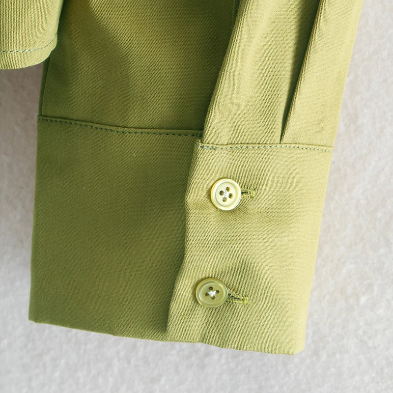 ZA 2020 New Fashion Pocket decoration Women Blouses Long Sleeve Turndown Collar Chiffon Shirt Casual Tops Loose Work Shirt
ZA 2020 New Fashion Pocket decoration Women Blouses Long Sleeve Turndown Collar Chiffon Shirt Casual Tops Loose Work Shirt