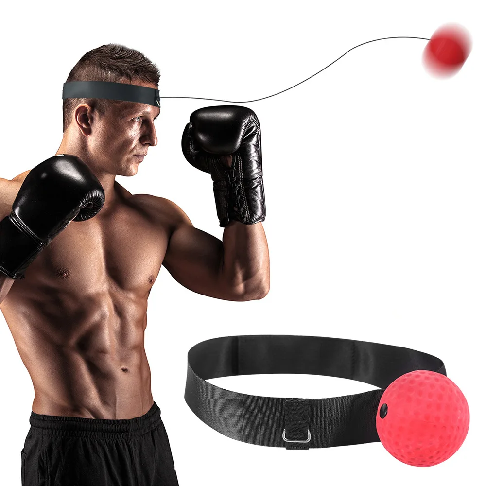 

Boxing Speed Ball Head-Mounted Decompression Venting Combat Reaction Reaction Ball Training Fitness Boxing Equipment