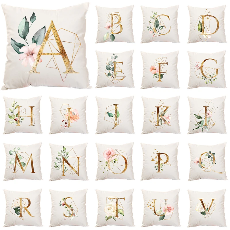 Pillow Letters Gold Floral Decorative Cushions Pillowcase Short plush Cushion Cover Throw Pillow Sofa Decoration Pillowcover
Pillow Letters Gold Floral Decorative Cushions Pillowcase Short plush Cushion Cover Throw Pillow Sofa Decoration Pillowcover