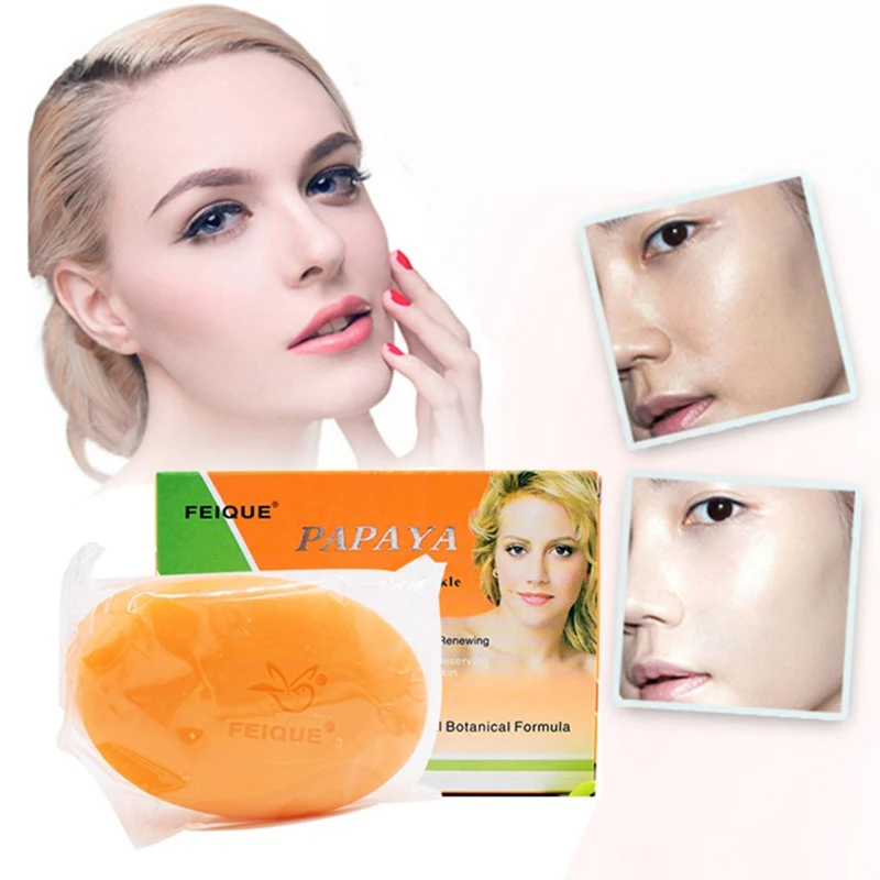 Handmade Whitening Soap Original Papaya Skin Lightening Soap Bleaching Glycerin Soap Deep Cleaning Brighten Face Cleansing
Handmade Whitening Soap Original Papaya Skin Lightening Soap Bleaching Glycerin Soap Deep Cleaning Brighten Face Cleansing