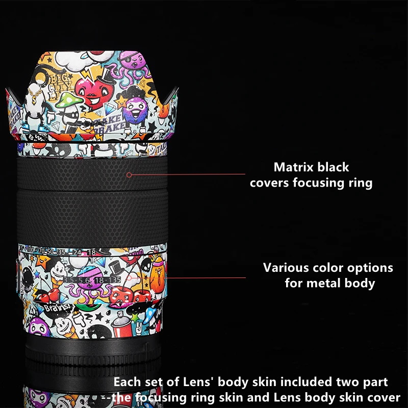 SEL18135 E18-135mmF3.5-5.6 Len Premium Skin for SONY E 18-135mm F3.5-5.6 OSS Lens Protector Anti-scratch Cover Film Sticker
SEL18135 E18-135mmF3.5-5.6 Len Premium Skin for SONY E 18-135mm F3.5-5.6 OSS Lens Protector Anti-scratch Cover Film Sticker