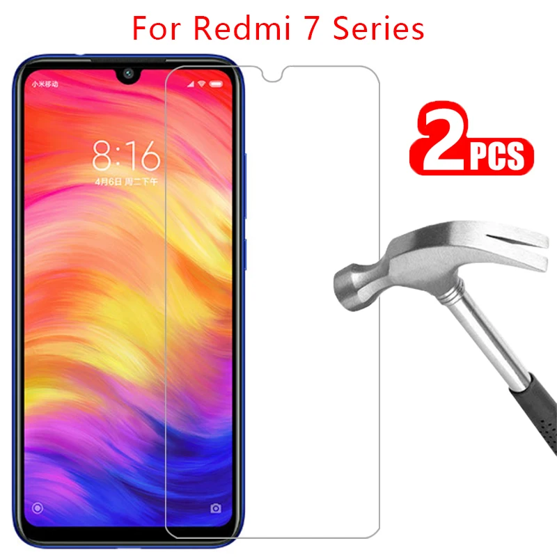 

protective glass on redmi note 7 pro screen protector tempered glas for xiaomi readmi 7 7a film ksiomi not note7 7pro redmi7 a7