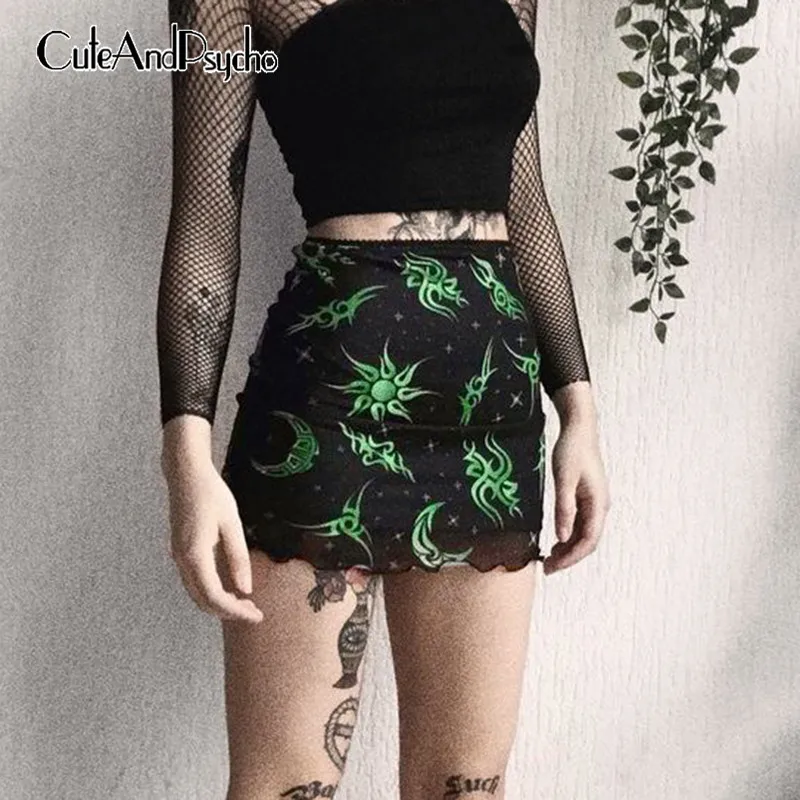 Gothic Mini Mesh Skirts Women Vintage Harajuku High Waist Skirt Clubwear Fashion Aesthetic Outfits Streetwear Cuteandpscho
Gothic Mini Mesh Skirts Women Vintage Harajuku High Waist Skirt Clubwear Fashion Aesthetic Outfits Streetwear Cuteandpscho