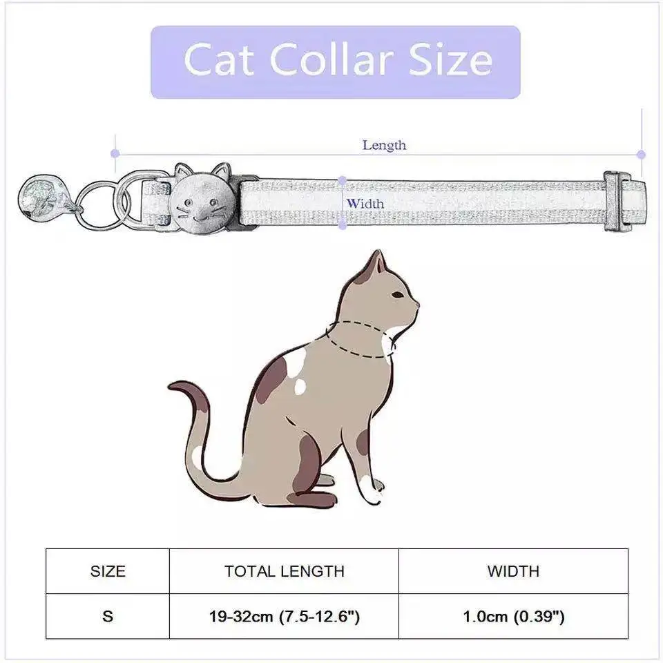 Adjustable 1.0 Nylon Dog Collars Pet Collars With Bells Charm Necklace Collar For Little Dogs Cat Collars Pet Supplies Hot Sale
Adjustable 1.0 Nylon Dog Collars Pet Collars With Bells Charm Necklace Collar For Little Dogs Cat Collars Pet Supplies Hot Sale