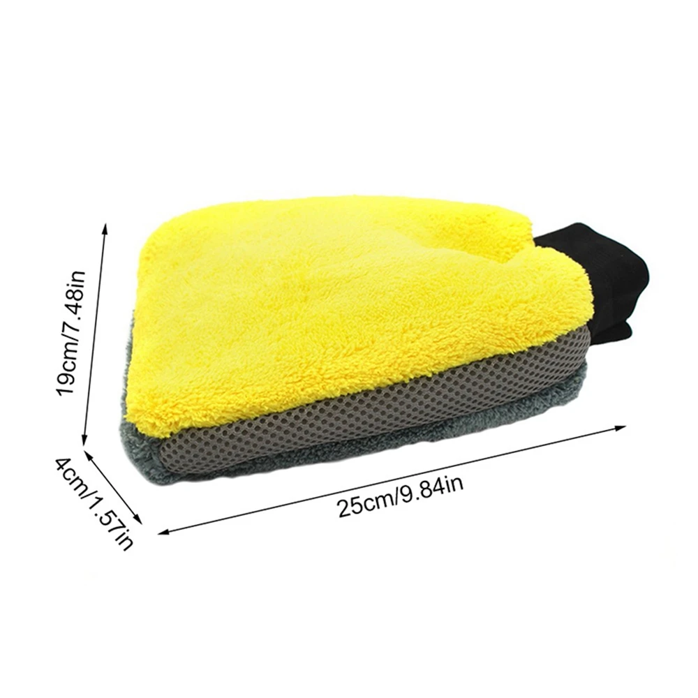 Car Wash Gloves Microfiber Coral fleece Cleaning Wash Tools Thick Wipe Cloth Auto Care Double-faced Glove Cleaning Mitt
Car Wash Gloves Microfiber Coral fleece Cleaning Wash Tools Thick Wipe Cloth Auto Care Double-faced Glove Cleaning Mitt