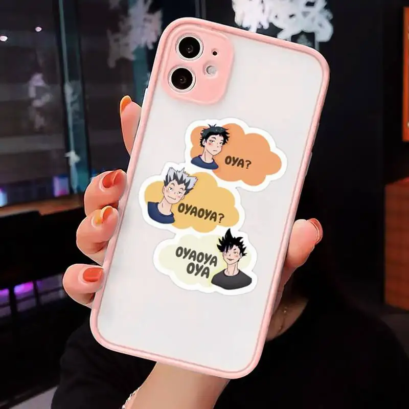 Oya Oya Oya Haikyuu luxury Phone Cases coque matte transparent For iphone 7 8 11 12 plus mini x xs xr pro max cover
Oya Oya Oya Haikyuu luxury Phone Cases coque matte transparent For iphone 7 8 11 12 plus mini x xs xr pro max cover