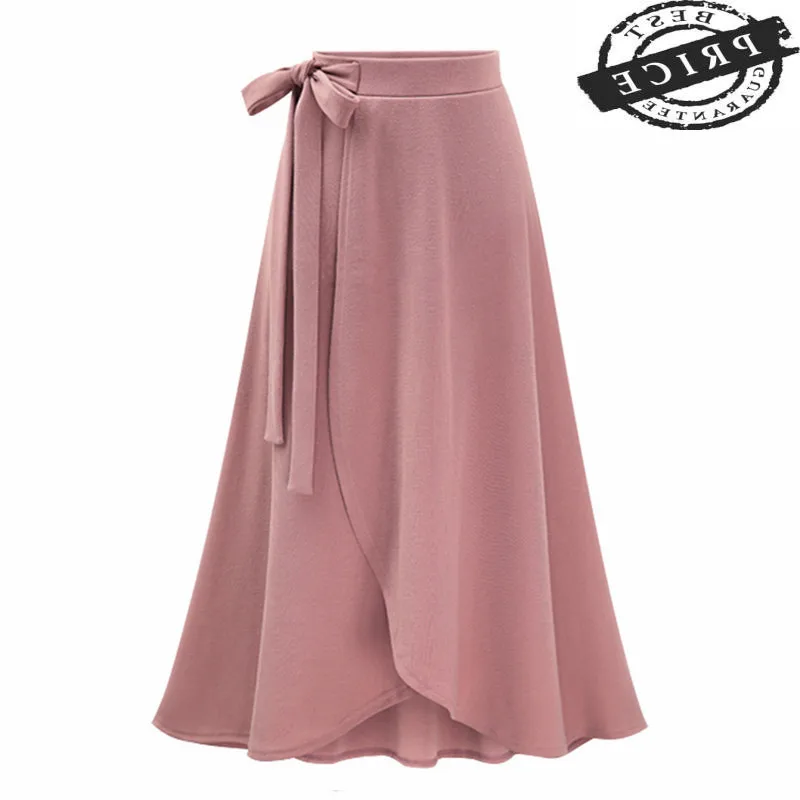 Women Clothing 2021 High Waist Long Irregular Skirts Plus Size 6XL Fashion Sweet Streetwear Skirt with Bow Bandage LWL30a
Women Clothing 2021 High Waist Long Irregular Skirts Plus Size 6XL Fashion Sweet Streetwear Skirt with Bow Bandage LWL30a
