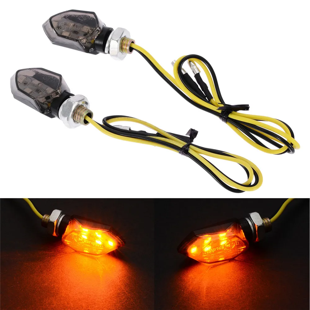 2Pcs Motorbike Super Bright Lamp Mini Universal Motorcycle LED Turn Signal Indicators Light Amber Blinker Led
2Pcs Motorbike Super Bright Lamp Mini Universal Motorcycle LED Turn Signal Indicators Light Amber Blinker Led