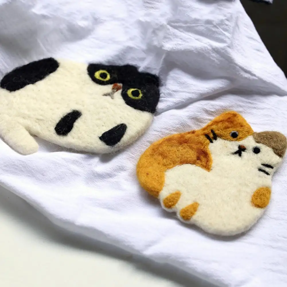 2021 New Fashion South Korea Ins Wind Warm Wool Felt Kitten Gifts And Cute Coasters Placemats Photo Props Creative Cute Hom Y0J8
2021 New Fashion South Korea Ins Wind Warm Wool Felt Kitten Gifts And Cute Coasters Placemats Photo Props Creative Cute Hom Y0J8