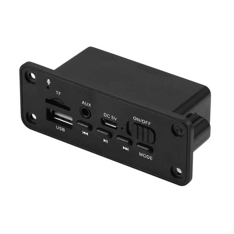 Плата декодера MP3 Bluetooth 5,0, модуль 2x3 Вт, модуль автомобильного FM-радио с динамиком, 5 В, поддержка записи звонков и функций громкой связи
Плата декодера MP3 Bluetooth 5,0, модуль 2x3 Вт, модуль автомобильного FM-радио с динамиком, 5 В, поддержка записи звонков и функций громкой связи