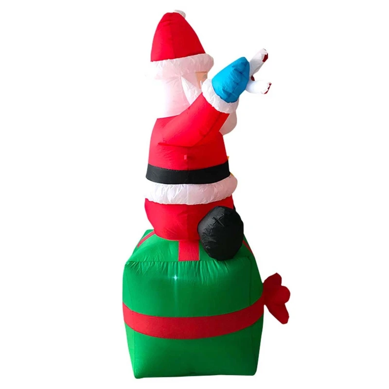1.8m LED Air Inflatable Santa Claus Figure Blower Indoor Outdoor Decoration Christmas Party Ornament Kids Children Toys
1.8m LED Air Inflatable Santa Claus Figure Blower Indoor Outdoor Decoration Christmas Party Ornament Kids Children Toys
